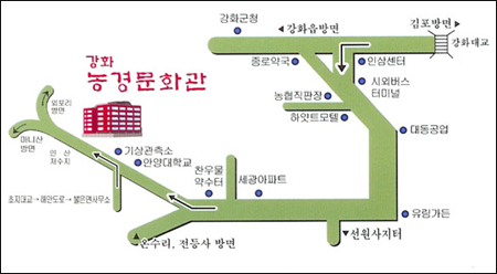 농경문화관 찾아가는 길 